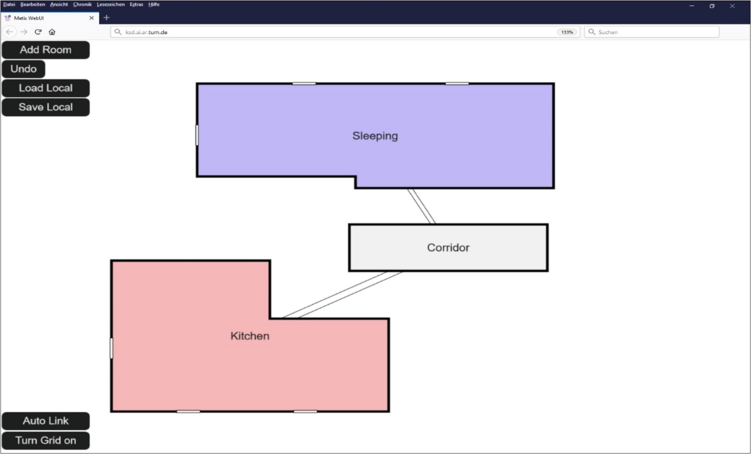 Metis Web UI - software prototype to draw a query with a mouse.