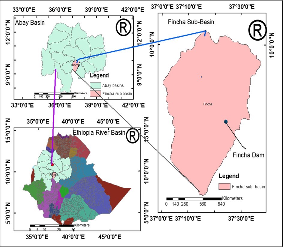 Location map of the study area
