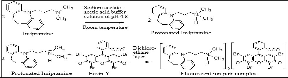 Reaction sequence of the proposed method.